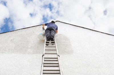 Peinture extérieure à Saint-Martin-d'Écublei — façades et ravalement